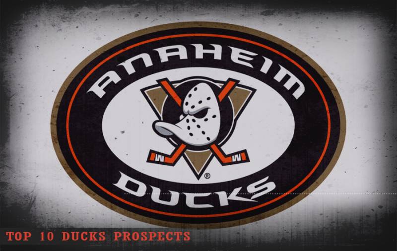 Top 10 Anaheim Ducks prospects