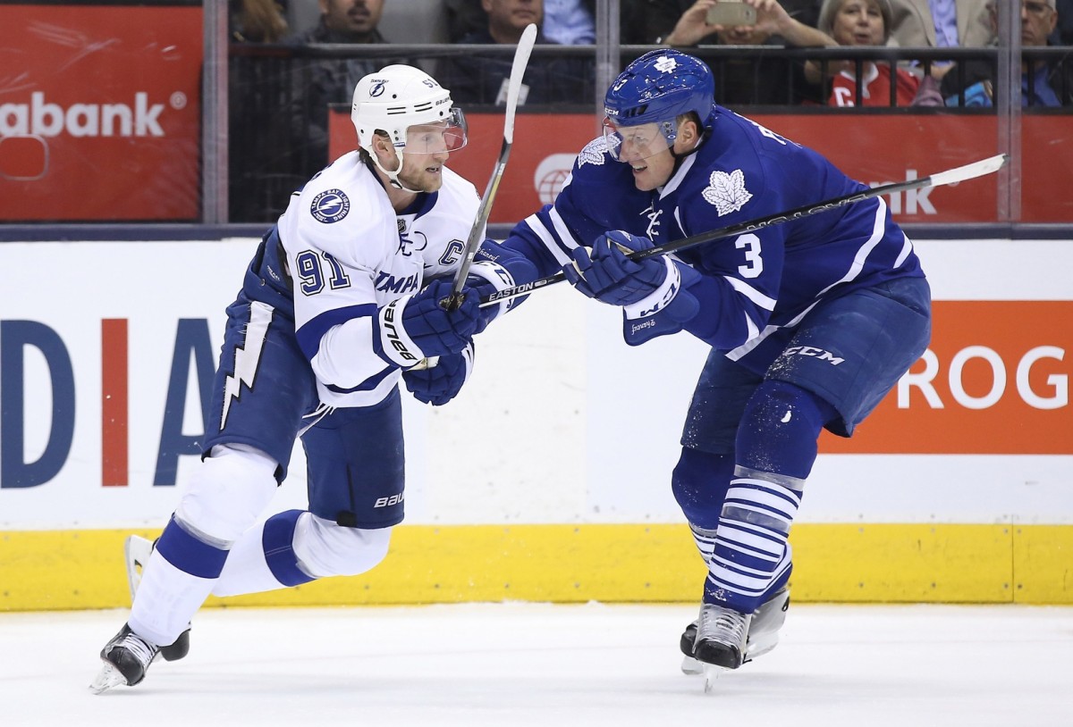 Steven Stamkos, Dion Phaneuf and the Toronto Maple Leafs