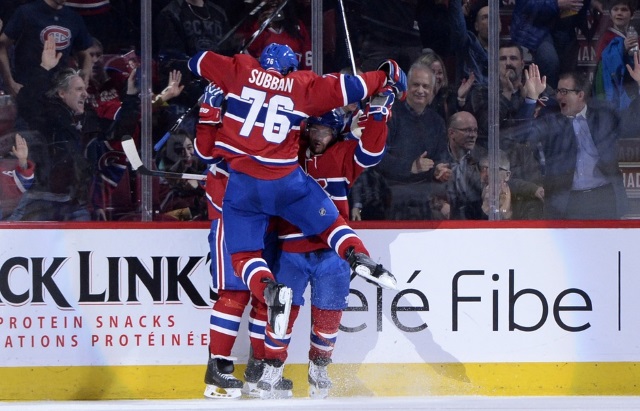P.K. Subban of the Montreal Canadiens