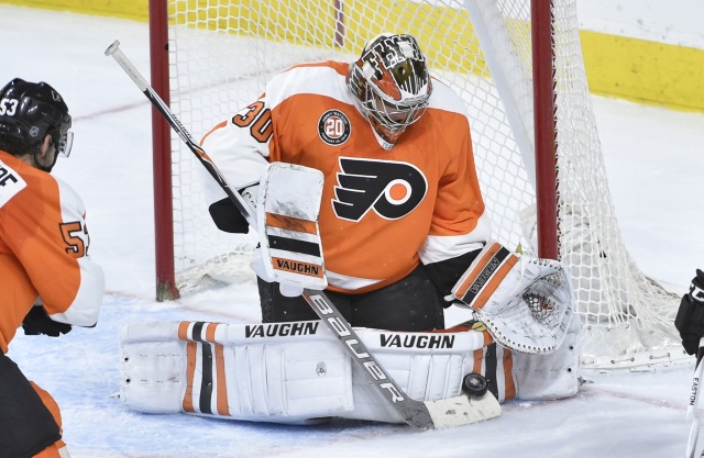 Michal Neuvirth of the Philadelphia Flyers