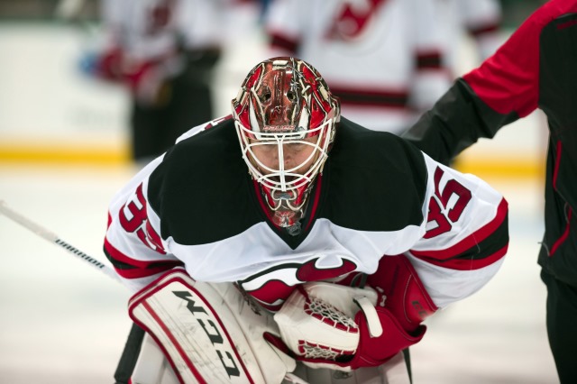 Add Cory Schneider to the list of NHL injuries as he left last night's game with a leg injury