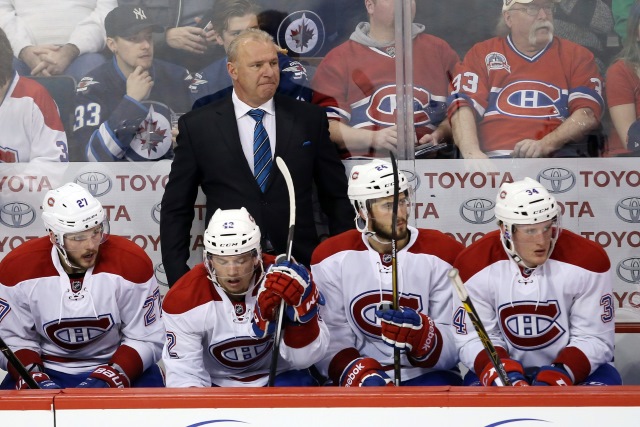 Michel Therrien - head coach of the Montreal Canadiens
