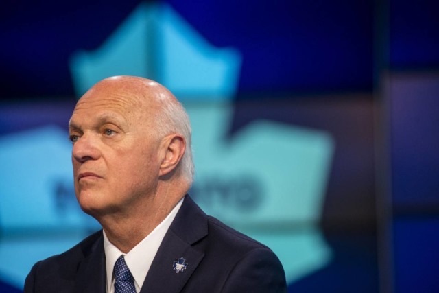 Lou Lamoriello was named president of hockey operations for the New York Islanders.