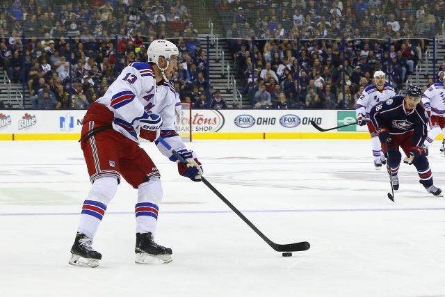 Kevin Hayes from the New York Rangers to the Winnipeg Jets.