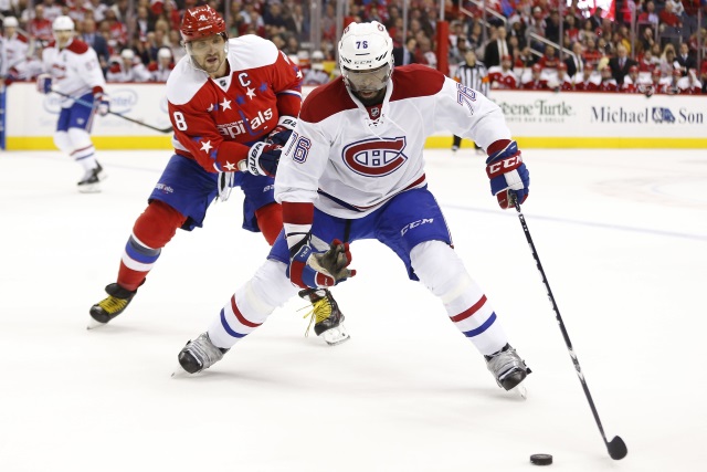P.K. Subban of the Montreal Canadiens