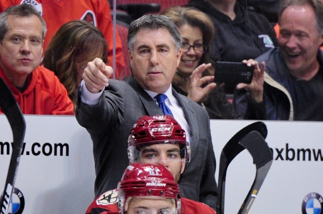 Dave Tippett of the Arizona Coyotes
