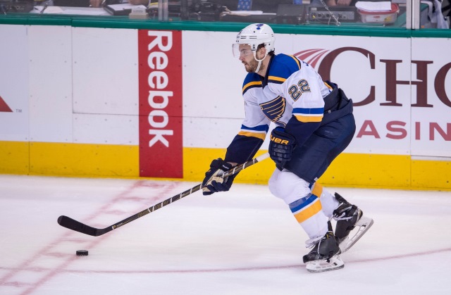 The Boston Bruins talked to the Blues about Kevin Shattenkirk