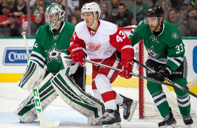 Darren Helm and Marc Staal could be traded by the Detroit Red Wings before Monday.