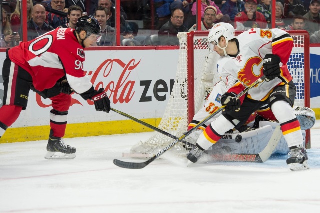 Ottawa Senators trade Alex Chiasson to the Calgary Flames