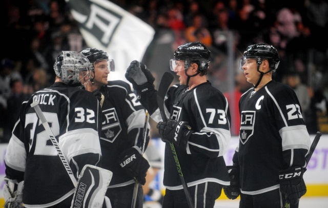 No takers for Los Angeles Kings forward Dustin Brown