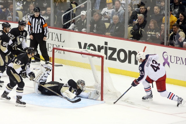 Marc-Andre Fleury and Scott Hartnell are two of the top NHL trade candidates for this offseason