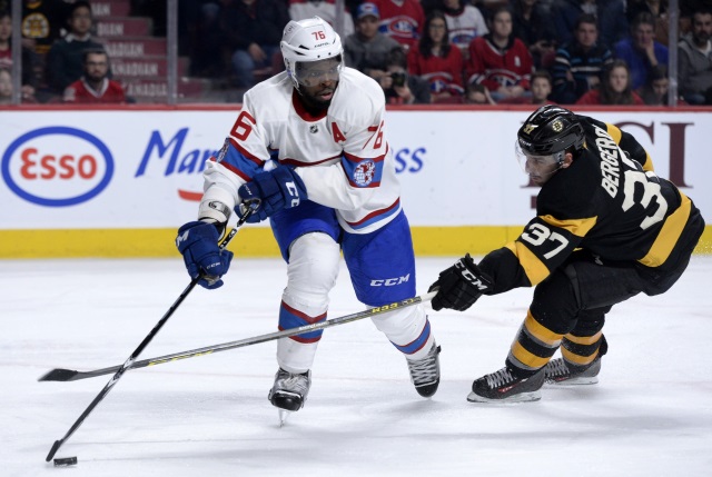 More teams calling the Montreal Canadiens about P.K. Subban