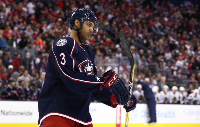 Contract talks between Seth Jones and Columbus Blue Jackets are ongoing