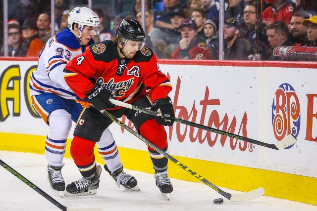 Kris Russell getting interest from the Florida Panthers. Ryan Nugent-Hopkins may be traded by the Edmonton Oilers