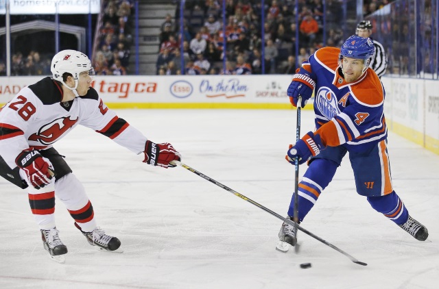 Taylor Hall will improve the Devils offense