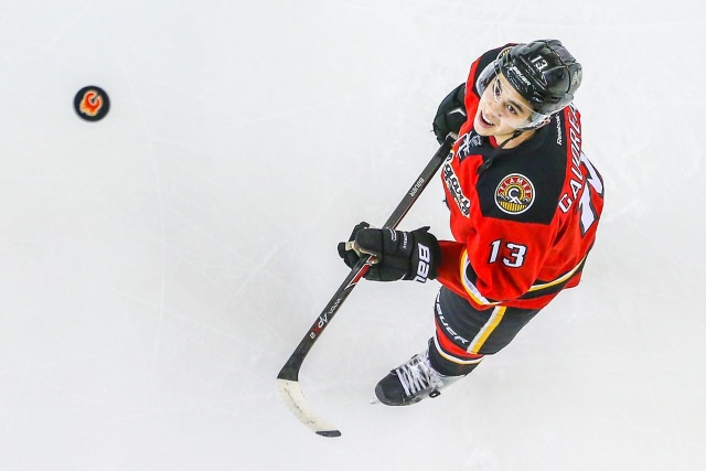 Johnny Gaudreau of the Calgary Flames