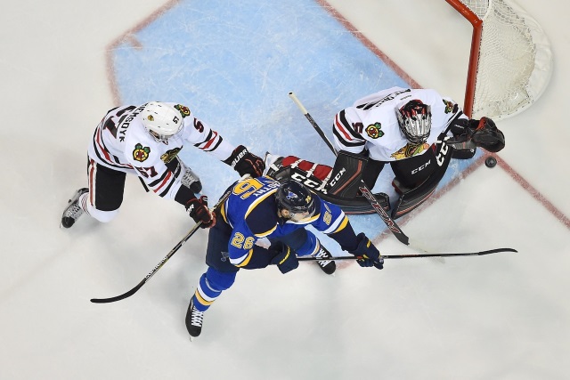 St. Louis Blues and the Chicago Blackhawks