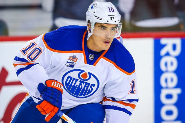 Nail Yakupov of the Edmonton Oilers