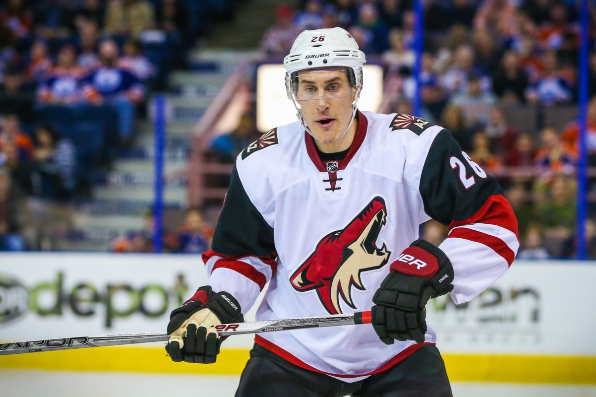 Arizona Coyotes defenseman Michael Stone could be available