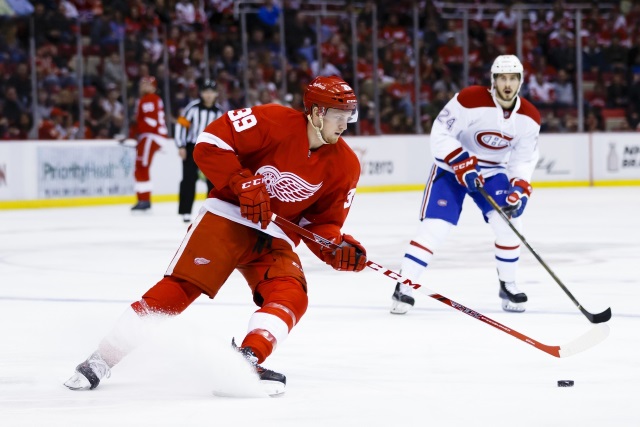 The Anaheim Ducks reportedly have interest in Detroit Red Wings Anthony Mantha