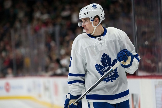 Toronto Maple Leafs rookie Mitch Marner