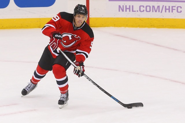 Taylor Hall won't be in the Devils lineup tonight