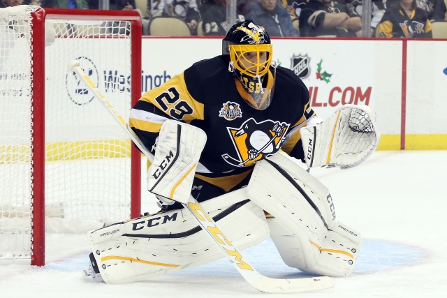 The Pittsburgh Penguins goalie situation with Marc-Andre Fleury and Matt Murray hasn't worked out as they had hoped