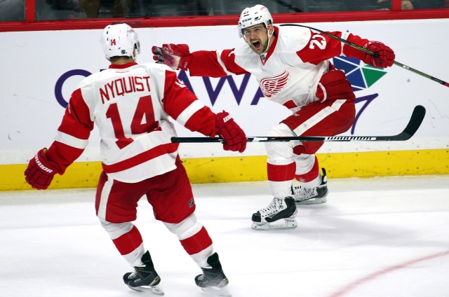 The Chicago Blackhawks have eyed Gustav Nyquist and Tomas Tatar