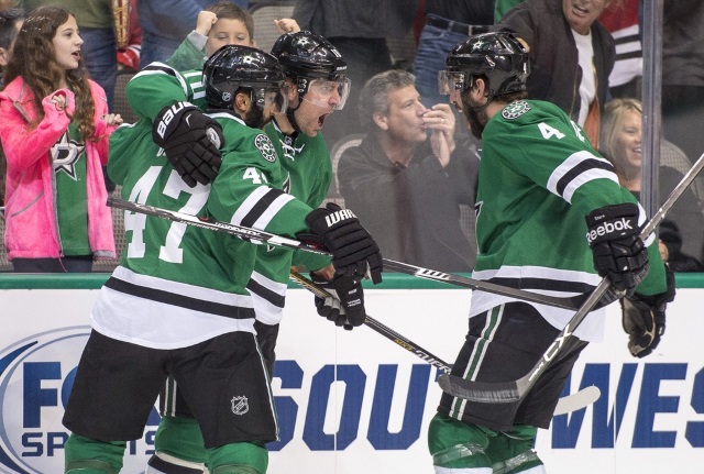 The Dallas Stars could package Patrick Sharp and Johnny Oduya for a first round NHL draft pick