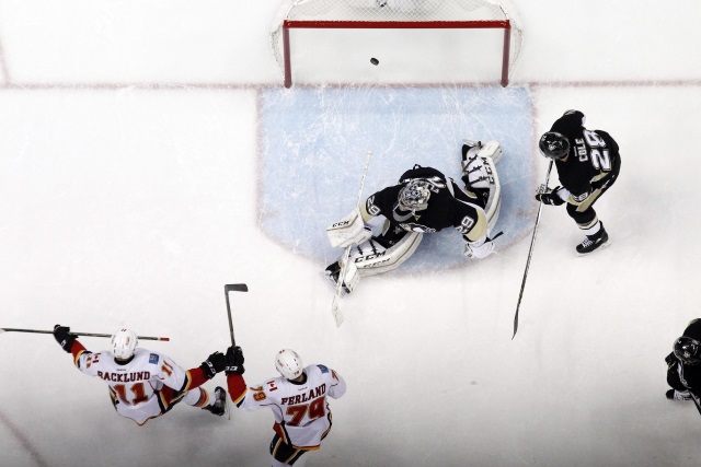 Pittsburgh Penguins goalie Marc-Andre Fleury could be an option for the Calgary Flames