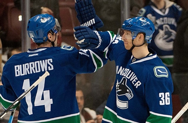 The Vancouver Canucks could move Jannik Hansen and Alex Burrows