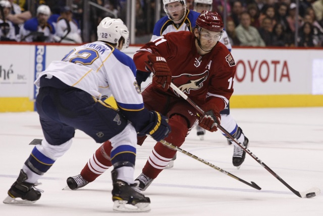 Kevin Shattenkirk and Martin Hanzal are two the top NHL trade targets