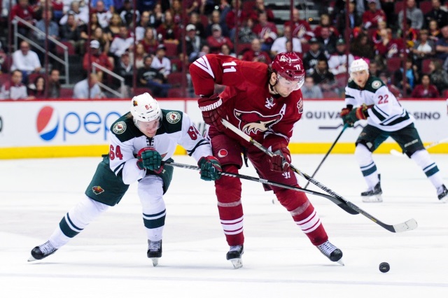 Looking at why the Arizina Coyotes and Minnesota Wild made the Martin Hanzal deal