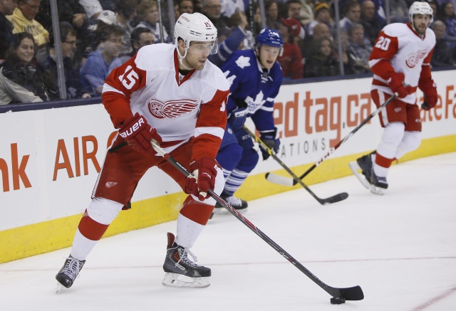 The Toronto Maple Leafs are believed to have some interest in Riley Sheahan