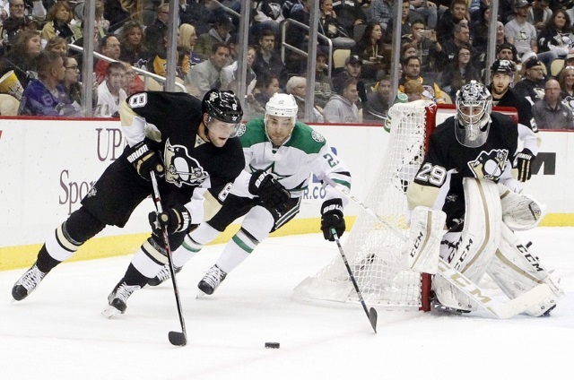 The Pittsburgh Penguins and Dallas Stars have held preliminary talks about Marc-Andre Fleury