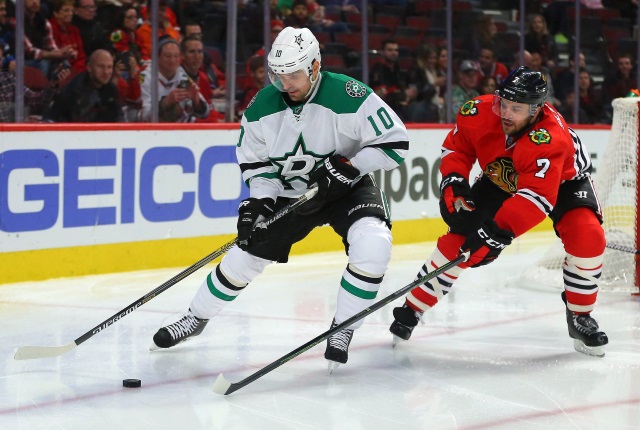 Speculation that the Chicago Blackhawks could be interested in Dallas Stars Patrick Sharp