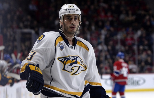 Mike Ribeiro may be looking for trade from the Nashville Predators
