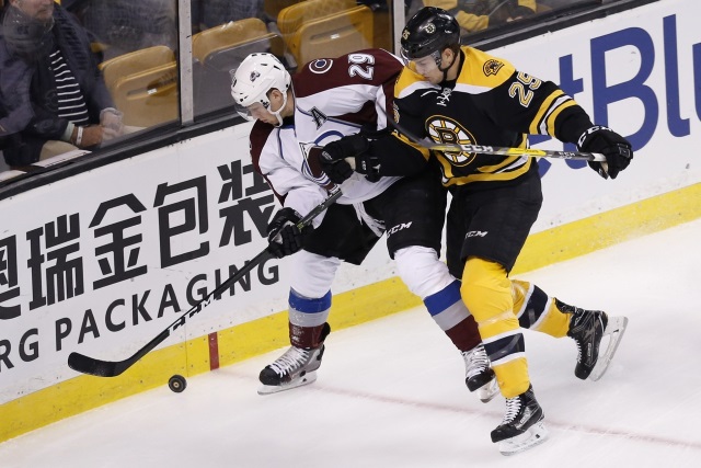 Trade speculation between the Boston Bruins and Colorado Avalanche picking up