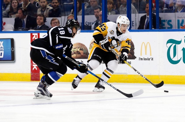 Pittsburgh Penguins and Tampa Bay Lightning