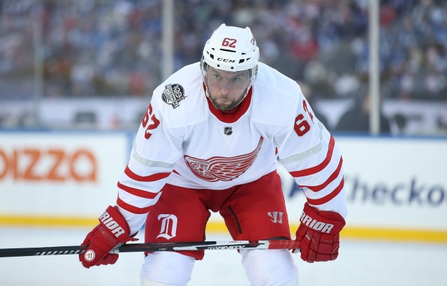 Thomas Vanek is one player the Detroit Red Wings could move at the NHL trade deadline