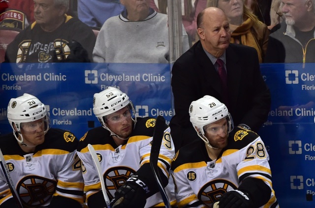 The Boston Bruins fire head coach Claude Julien