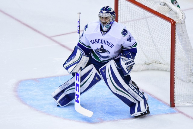 Ryan Miller of the Vancouver Canucks
