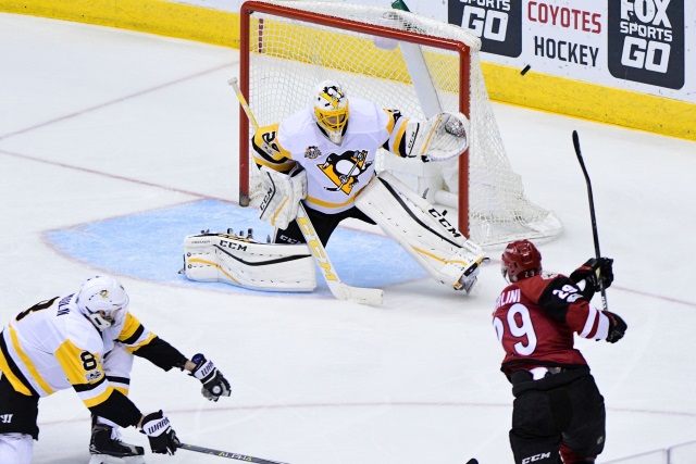 The Pittsburgh Penguins and Marc-Andre Fleury will have some decisions to make