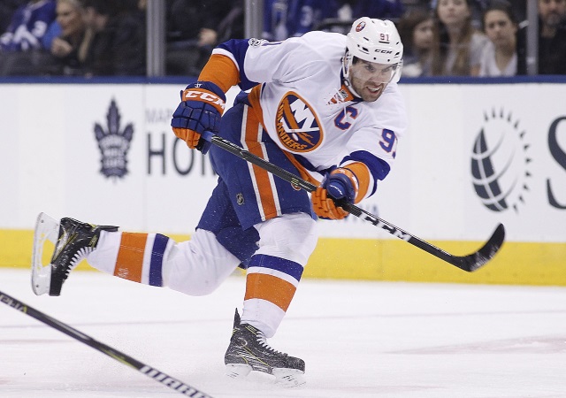 John Tavares said again that he wants to remain with the New York Islanders
