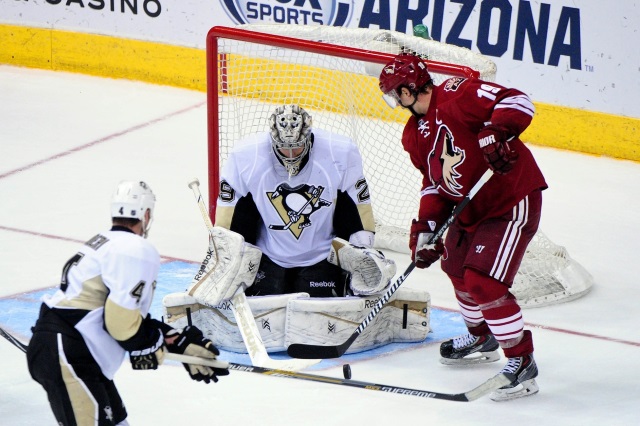 Marc-Andre Fleury and Shane Doan
