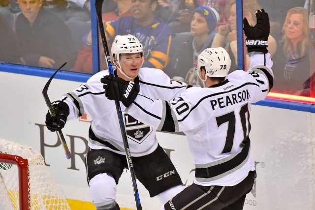 LA Kings pending RFAs Tyler Toffoli and Tanner Pearson