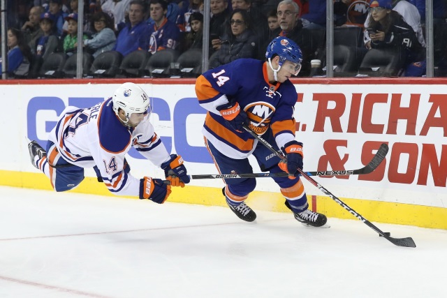 The New York Islanders could be interested in Jordan Eberle
