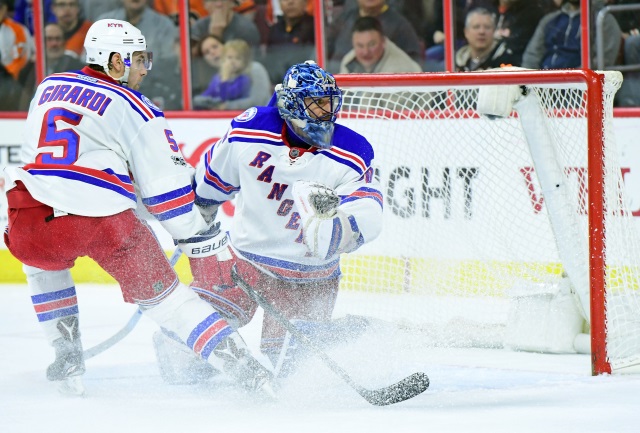 New York Rangers Henrik Lundqvist and Dan Girardi remain out but are getting closer