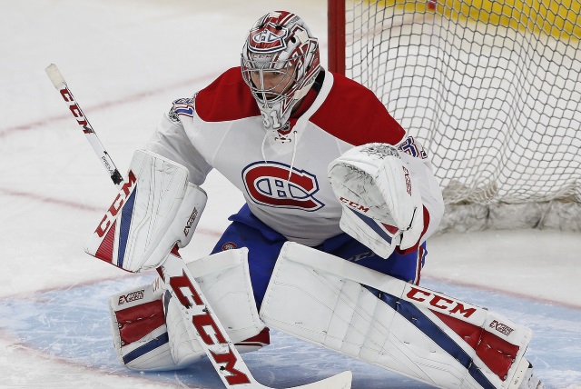 Carey Price of the Montreal Canadiens