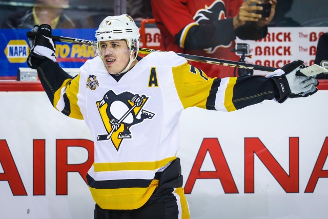 Evgeni Malkin of the Pittsburgh Penguins